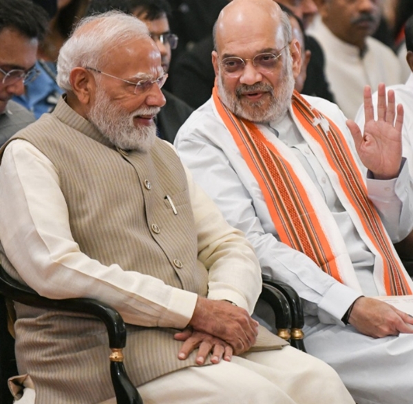 PM Narendra Modi and Union Home and Cooperation Minister Amit Shah