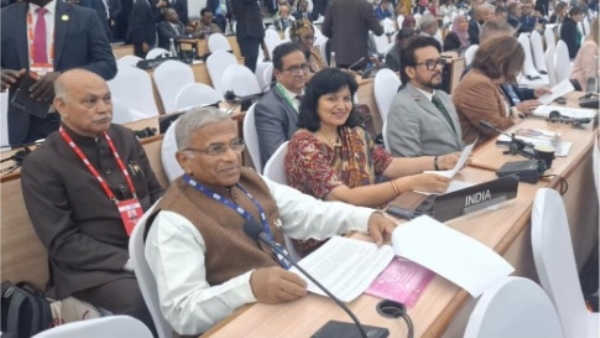 Rajya Sabha Deputy Chairman Harivansh at the 153rd Inter-Parliamentary Union (IPU) Assembly in Arusha, Tanzania. Rajya Sabha Deputy Chairman Harivansh at the 153rd Inter-Parliamentary Union (IPU) Assembly in Arusha, Tanzania.