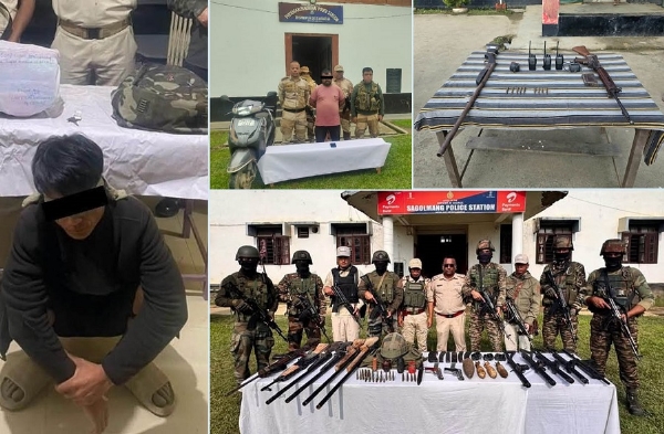The images Shared by Manipur Police.