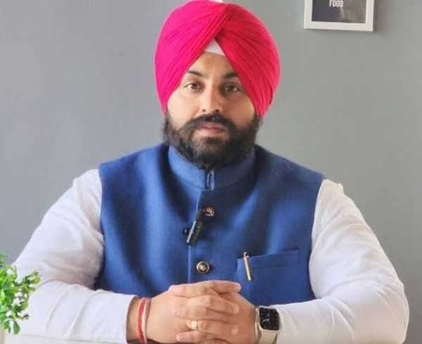 Education Minister Harjot Singh Bains Education Minister Harjot Singh Bains