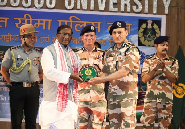 Assam Governor Lakshman Prasad Acharya on Friday paying tribute to the courage, sacrifice and dedication of the Indo-Tibetan Border Police (ITBP).