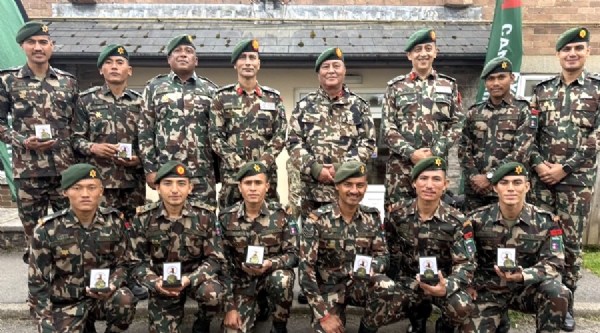 Nepali Army Team Strikes Gold at Prestigious Military Exercise in Britain