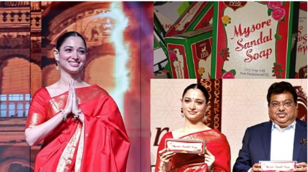Tamannaah Bhatia’s appointment as Mysore Sandal Soap ambassador sparks row