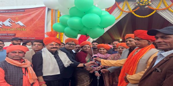 MLAs inaugurate Maha Shivratri Mela at Peer Kho, Shivkhori