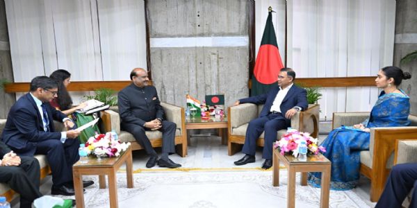 Lok Sabha Speaker Om Birla Meets Bangladesh PM Tarique Rahman Post-Oath Ceremony