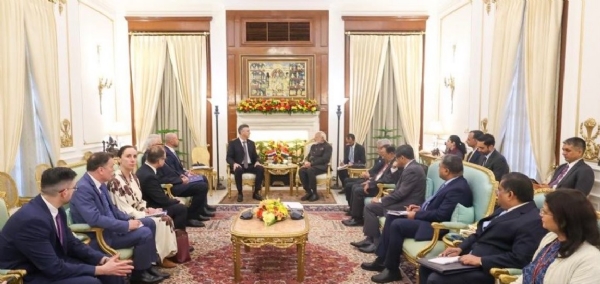 Prime Minister Narendra Modi with Croatian Prime Minister Andrej Plenković