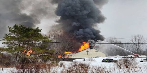 Catastrophic Blast Shatters Rural New York Church, Leaving Pastor and Firefighters in Critical Condition