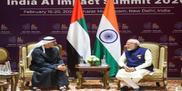 PM Modi Meets Abu Dhabi Crown Prince at AI Summit, Bolsters Tech Collaboration