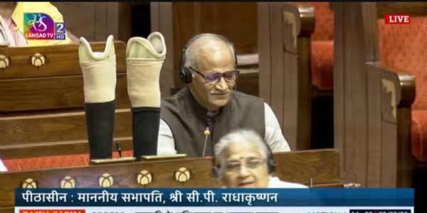 Sadanandan Master Stuns Rajya Sabha: Political Violence Slays Democracy