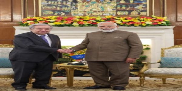 Modi and Guterres Discuss UN's Role in Inclusive AI Development