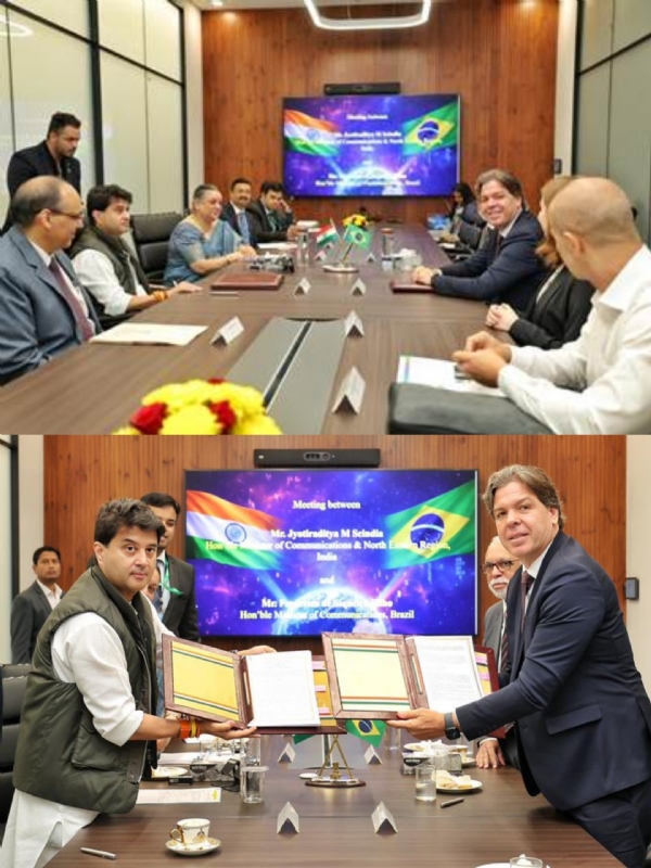 India-Brazil Forge Postal Pact: MoU Ushers in Digital Synergy and Inclusive Delivery India-Brazil Forge Postal Pact: MoU Ushers in Digital Synergy and Inclusive Delivery