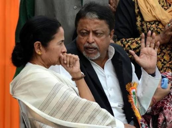 Mukul with Mamata