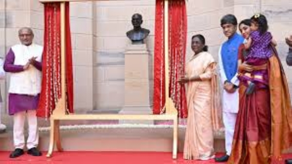 Rajaji bust unveiled