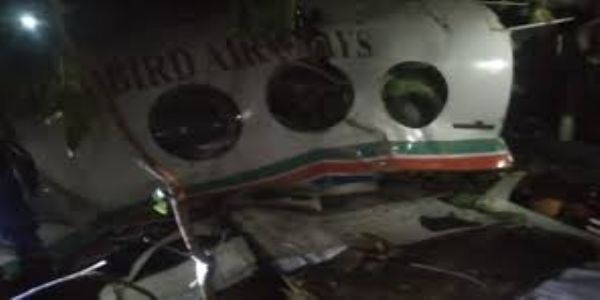 Air ambulance crashes in Jharkhand’s Chatra district