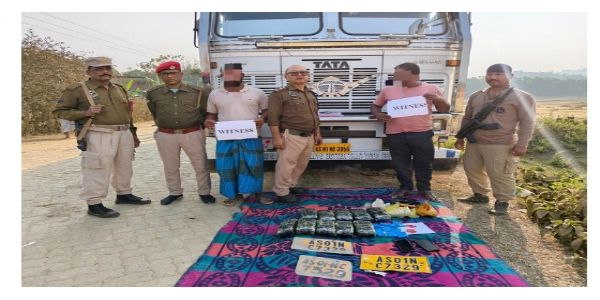 Huge Consignment of Yaba Tablets Seized in Cachar; Two Traffickers Arrested