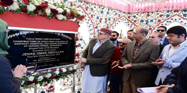 CM Omar Abdullah Rolls Out ₹84.41 Crore Multi-Sector Development Works To Transform Ganderbal