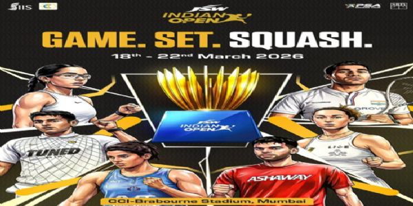 JSW Indian Open Squash 2026: Brebown's Glass-Court Clash Beckons March 18-22 Glory