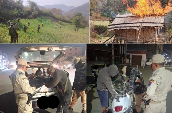 Eight Acres of Illegal Poppy Cultivation Destroyed in Manipur Eight Acres of Illegal Poppy Cultivation Destroyed in Manipur