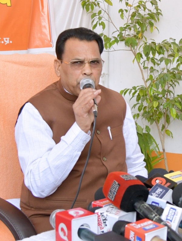 Minister Narendra Kashyap to visit Shahjahanpur and Mainpuri