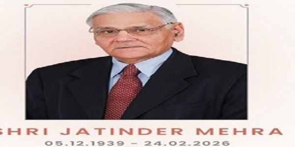 Steel Titan Jatinder Mehra, Architect of Essar’s Metal Empire, Passes Away at 86