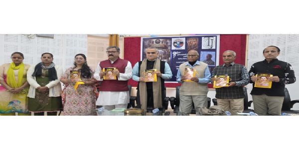 Director ACB, others release book on Brigadier Rajinder Singh