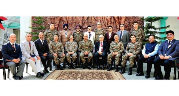 GOC-in-C Northern Command interacts with ex-servicemen