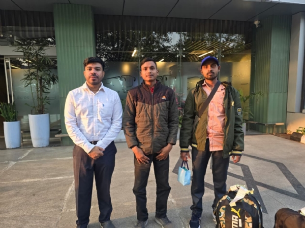Odia Youths Repatriated from Thailan Odia Youths Repatriated from Thailan