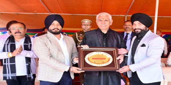 LG Manoj Sinha Inaugurated 2nd Edition Of ‘Sikh Cricket Premier League’ At Jammu