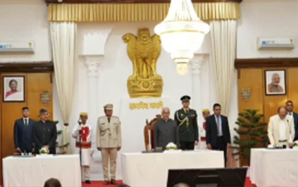 Yumnam Khemchand Singh sworn in as Manipur Chief Minister