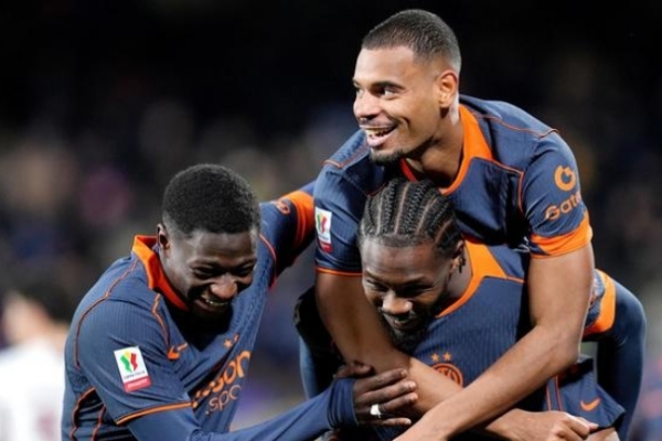 Inter Milan Edge Torino to Storm into Coppa Italia Semifinals