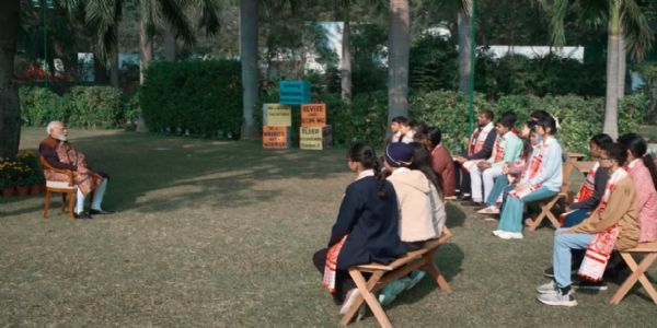 (Lead)PM Modi's Mantra to Students: Education for Holistic Life, Not Just Exams