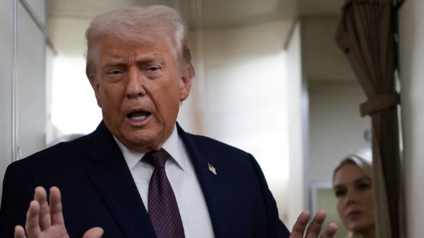 US President Donald Trump