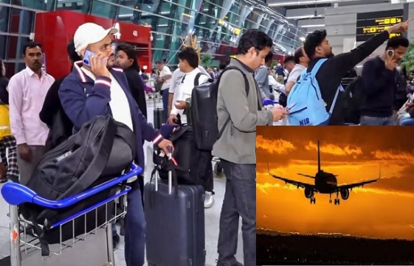 Middle East Crisis Grounds 100 Intl Flights at Delhi Airport Middle East Crisis Grounds 100 Intl Flights at Delhi Airport