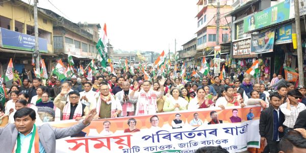 APCC’s ‘Samay Paribartanor’ Yatra Reaches Dibrugarh