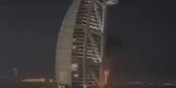 Trump Proclaims Khamenei Dead, Iran Rejects Claim Amid Dubai Luxury Hotel Blaze