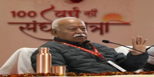 RSS chief arrives in Lucknow to attend array of events