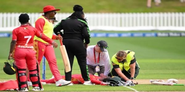 Helmet Heroine Ndhlovu Knocked Out: Concussion Rules Her Out of ODI Decider