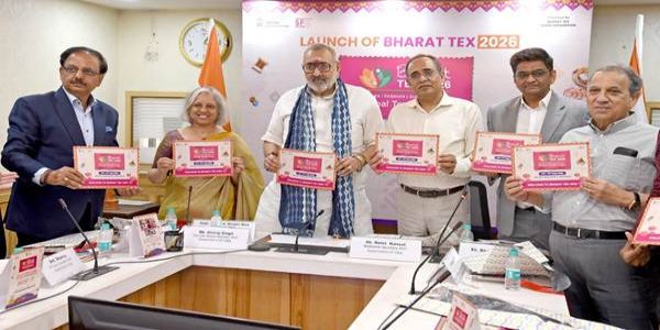 Giriraj Singh Launches Bharat Tex 2026: India