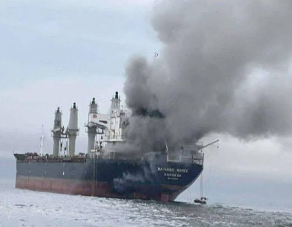 Thai-flagged cargo vessel