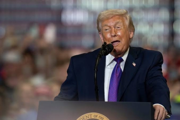 US President Donald Trump