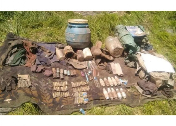 Terror hideout busted in Rajouri Terror hideout busted in Rajouri