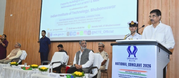 Odisha Governor Dr. Hari Babu Kambhampati addressing the National Conclave 2026