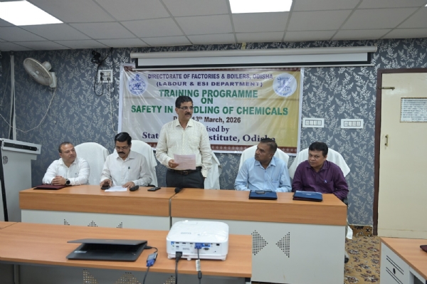 One-Day Training on Chemical Safety Held for Engineers in Bhubaneswar