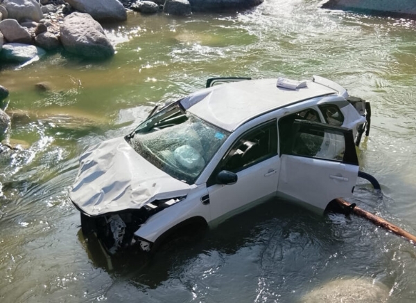 Cop, Wife Killed, Kids Injured In J&K’s Doda Road Mishap