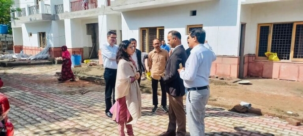 H&P Department’s Staff Quarters Nears Completion: Secretary Inspects Progress