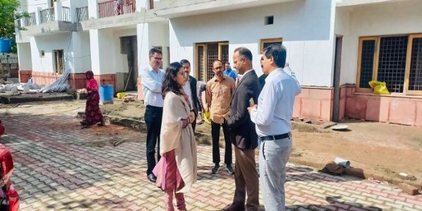 H&P Department’s Staff Quarters Nears Completion: Secretary Inspects Progress