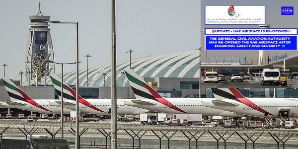 UAE Airspace Rebounds Swiftly Amid West Asia