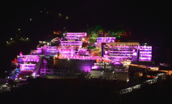 Heavy Security At Mata Vaishno Devi Shrine For Navratri