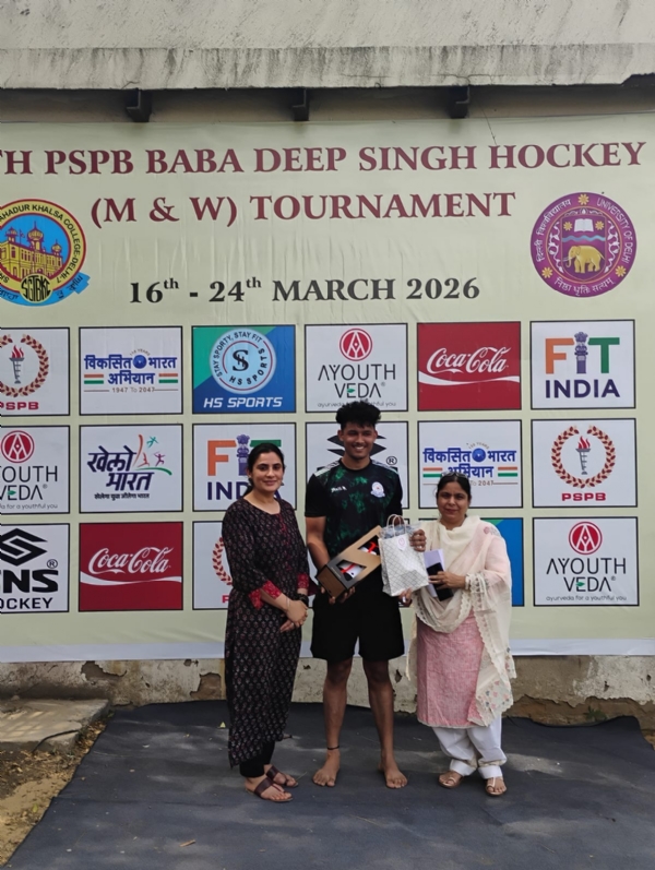 Shyam Lal College Crush St Stephen’s 13–1 in PSPB Baba Deep Singh Hockey Tournament