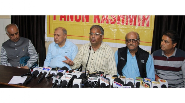 PK reiterates division of Kashmir into 2 UTs